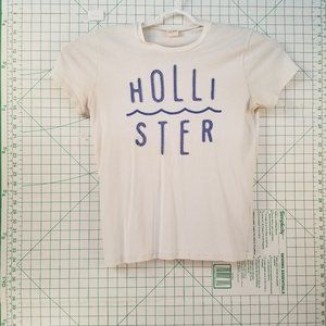White Hollister Tee Small
